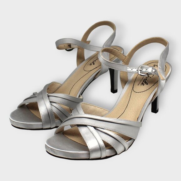 Life Stride Silver Sandals - Picture 3 of 8